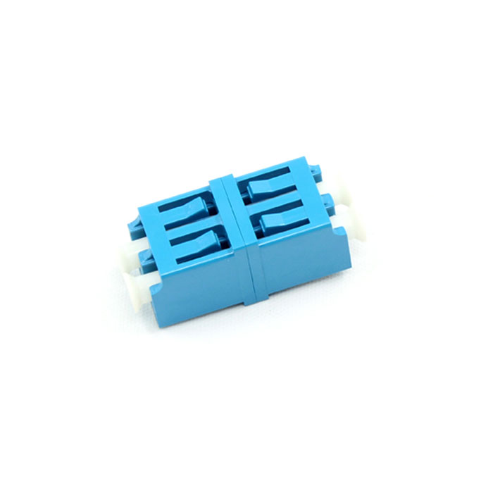 Symmetric Type 단일 모드 Double Core Plastic Fiber Optic Adapter